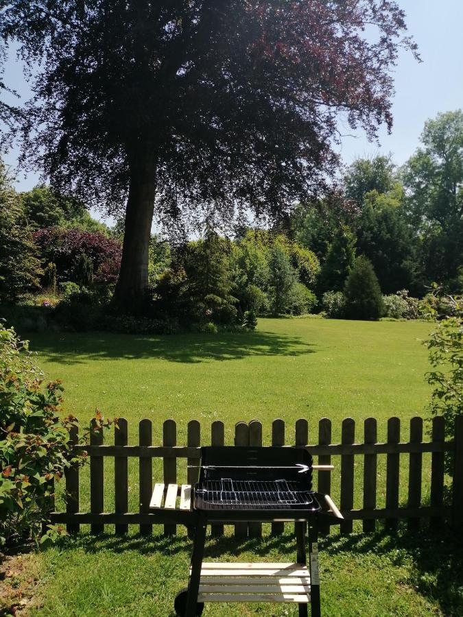 Chambre E Andre Le Domaine Des Jardins De Bracquetuit Dış mekan fotoğraf